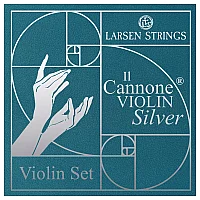 Larsen Il Cannone Silver Violin Set 44