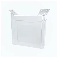 Equinox Event Booth Foldable DJ Booth White