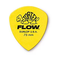 Dunlop Tortex Flow Yellow 0.73mm Players 12 Pack