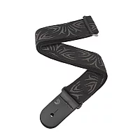 Daddario Woven Guitar Strap BlackGrey Tattoo