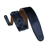 Levys 3.5 Garment Leather Padded Suede Back Black