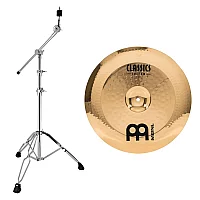 Meinl Classics Custom 16 China and Heavy Duty Cymbal Boom Stand by Gear4music