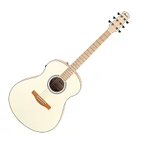 Ibanez AAM370M2E Transparent Antique White Peach Fuzz Open Pore