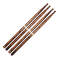 Promark Classic Forward 2B FireGrain Hickory Wood Tip 2 Pair Value Bundle