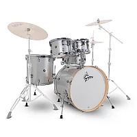 Gretsch Catalina Maple 22 USA Fusion Shell Pack Silver Sparkle