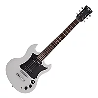 Brooklyn Electric Guitar by Gear4music White