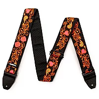 Dunlop Strap JH23 Hendrix Blacklight Monterey Orange