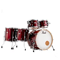 Pearl Professional Series 22 5pc Shell Pack Velvet Crimson