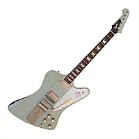 Gibson Custom 1963 Firebird V Maestro Vibrola Heavy Aged Antique Frost Blue 403303