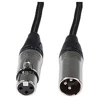 Citronic Classic XLR Microphone Cable 3m Black