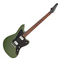 G4M 638 Baritone VI Electric Guitar Green