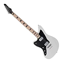 G4M 638 Left Handed Baritone VI Electric Guitar White