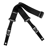 Dimarzio Dd2300 Elastic Cliplock Quick Release Guitar Strap 2 Inch Black