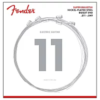 Fender Super Bullet Strings Nickel Plated Steel Bullet End 3250m Gauges .011.049 6