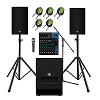 Yamaha DZR10 Complete PA System Bundle