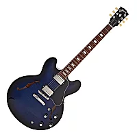 Gibson ES335 Figured Deep Ocean Burst 219050088