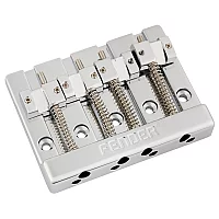 Fender HiMass 4String Bass Bridge Assembly With Zinc Saddles Chrome