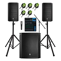 ElectroVoice EKX12P Complete PA System Bundle