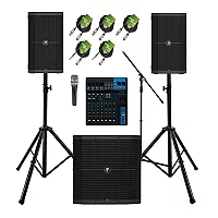 Mackie Thump210XT Complete PA System Bundle