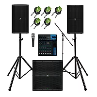 Mackie Thump212XT Complete PA System Bundle
