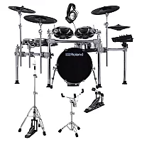 Roland TD716 VDrums Electronic Drum Kit with DW Accessories