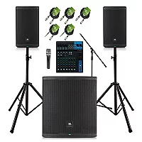 JBL EON712 Complete PA System Bundle
