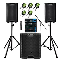 LD Systems ICOA 12 Complete PA System Bundle