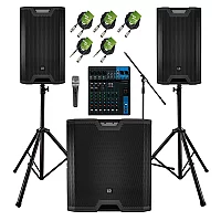 LD Systems ICOA 15 Complete PA System Bundle