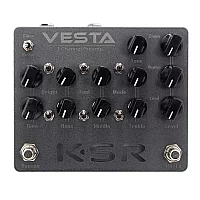 KSR VESTA 3 Channel 80s90s Preamp Pedal