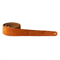 Taylor Logo Suede Guitar Strap Honey