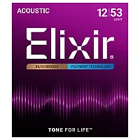 Elixir 11050 POLYWEB Light Acoustic Strings 1253