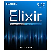 Elixir 12000 POLYWEB Superlight Electric Guitar Strings 942