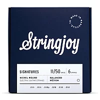 Stringjoy Signatures Balanced Medium Gauge 1150 Nickel Wound Electric Guitar Strings