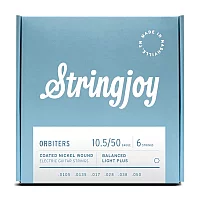 Stringjoy Orbiters Balanced Light Plus Gauge 10.550 Coated Nickel Wound Electric Guitar Strings