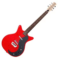 Danelectro Glitter 59 RedSilver Glitter