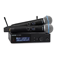 Shure SLXD Dual Wireless Handheld Microphone System with Beta58 K55