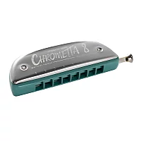 Hohner Chrometta Colour 8 C Major Sky Blue