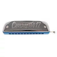 Hohner Chrometta Colour 12 C Major Blue