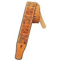 Levys Grand Mesa 2.5 Suede Guitar Strap Totem Poles