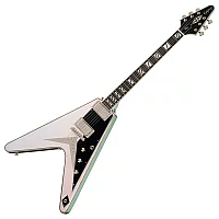 Epiphone Flying V Custom Futura Quicksilver Shift