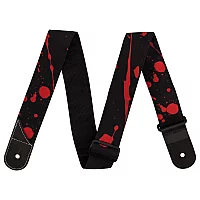 Jackson Splatter Strap Black and Red 2