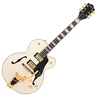 Gretsch G2420TG Streamliner Hollow Body with Bigsby LTD LRL BroadTron BT3S Pickups Vintage White
