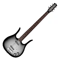 Danelectro Longhorn Baritone Guitar Black Burst
