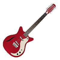 Danelectro Vintage 12String Guitar Red Metallic
