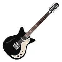 Danelectro Vintage 12String Guitar Gloss Black