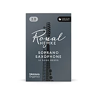 DAddario Royal Hemke Organic Soprano Saxophone Reeds 2 10 Pack