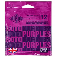 Rotosound R12 Roto Purple Nickel Electric Guitar Strings 1252