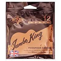 Rotosound Jumbo King JK12 Phosphor Bronze Acoustic Strings 1254