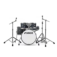 Sonor AQ1 20 5pc Drum Kit wHardware Limited Edition Satin Black