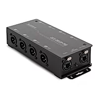 SubZero 4 Channel Pro 3Pin DMX Cable Network Extender